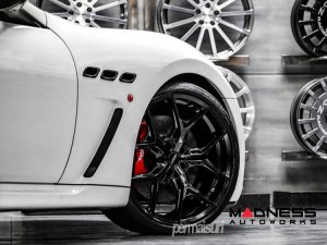 Maserati GranTurismo Custom Wheels - HF-5 by Vossen - Gloss Black